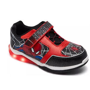 Marvel  Boys Spider-Man Light-Up Sneakers Size 12 NWT
